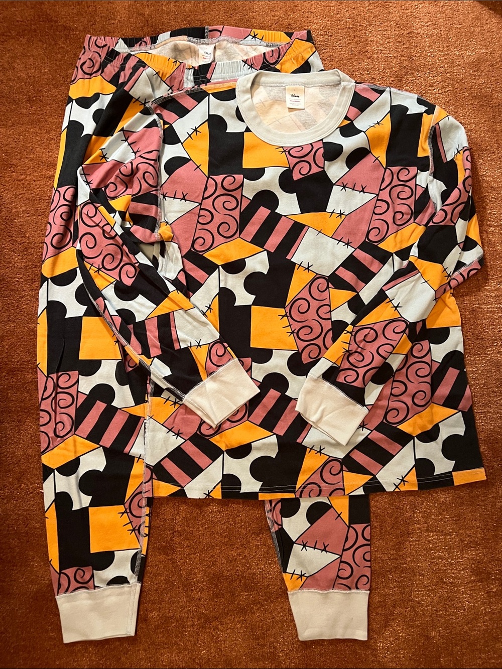Hanna Andersson Sz L Nightmare Before Christmas Sally Pajamas